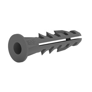 Bucha de Plástico U/B com Anel 10mm para Fixação - Usaf