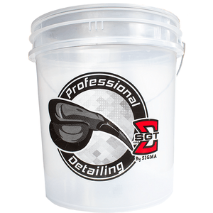 Balde Transparente Lavagem Automotiva Profissional - Sigma