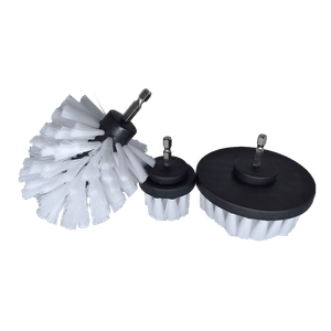 Kit com 3 Escovas de Limpeza para Furadeira/Parafusadeira - Sigma