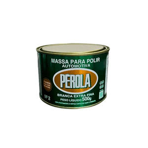 Massa para Polir Base Solvente Nº 2  500 g - Pérola