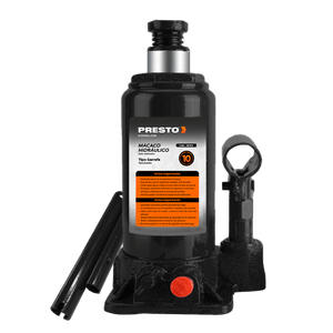 Macaco Hidráulico Tipo Garrafa 10 Toneladas 96105 - Presto