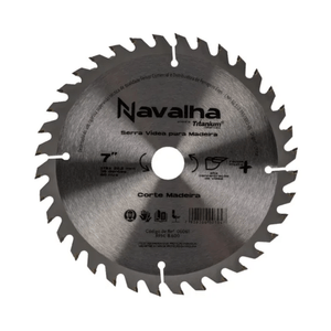 Serra Circular para Madeira Navalha 7'' x 36D - Titanium