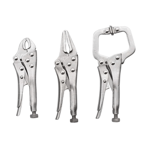 Kit de Mini Alicate de Pressão com 3 Peças - Titanium