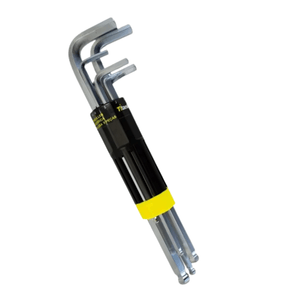 Jogo de Chave Allen Abaulada Longa 1.5 a 10mm Cromada - Titanium