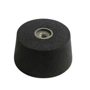 Rebolo Tipo Copo Cônico 100x50mm Rosca M14 Grão 60 - Titanium