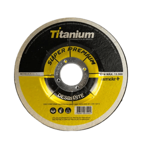 Disco de Desbaste Super Premium TI 4.1/2''x 6,4 x 7/8'' - Titanium
