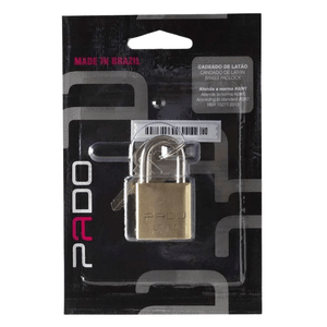 Cadeado 60mm Em Latão - Pado