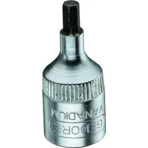 Soquete Allen - 5 mm / enc. 1/4" / Ref. In20 - Gedore