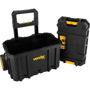 Caixa Plástica para Ferramentas com Rodas CRV 700 - Vonder