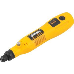 Microrretífica a bateria 3,6 V Fonte Bivolt Automático Com 12 Acessórios MBV 036 - Vonder