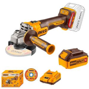 Esmilhadeira Angular 4.1/2'' 900v 20v CAGLI261521-9 - Ingco