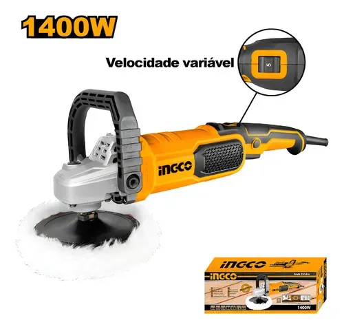Politriz Angular 7'' 110v 1400w UAP140016-91 - Ingco-1758546363876