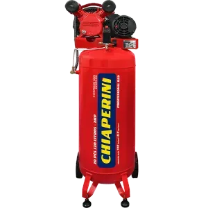 Compressor de Ar Vertical 10 Pés 110L 2HP Chiaperini TOP 10 Profissional