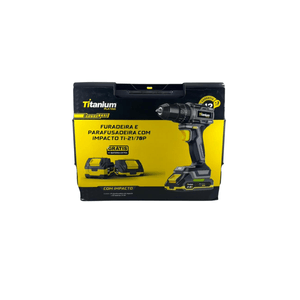 PARAFUSADEIRA E FURADEIRA COM IMPACTO TI-21/70P - TITANIUM