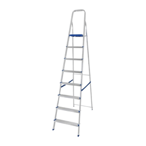 Escada Doméstica de Alumínio 8 Degraus - Real Escadas