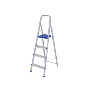 Escada Doméstica de Alumínio 4 Degraus - Real Escadas