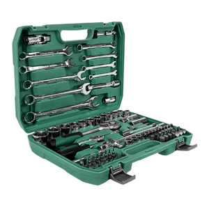 Jogo de Ferramentas 82 Peças com Soquetes Catraca e Chaves Combinadas - Tafort