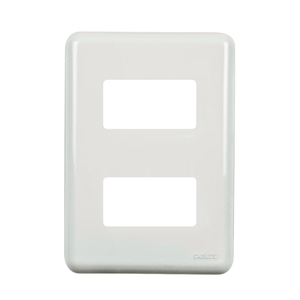 Espelho Placa 4 x 2 para 2 Módulos Separados Puma Light 53PL2S - Perlex