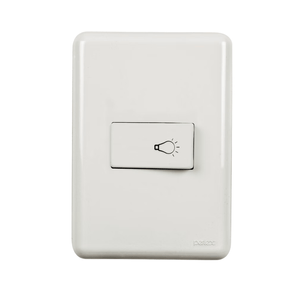 Conjunto Pulsador de Campainha 10A 4x2 Puma Light 5385 - Perlex