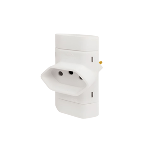 Adaptador de Tomada para 3 Saídas 2P+T 10A 345BR - Perlex
